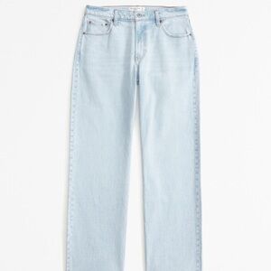 Abercrombie & Fitch The Baggy Low Rise Curve Love Jean